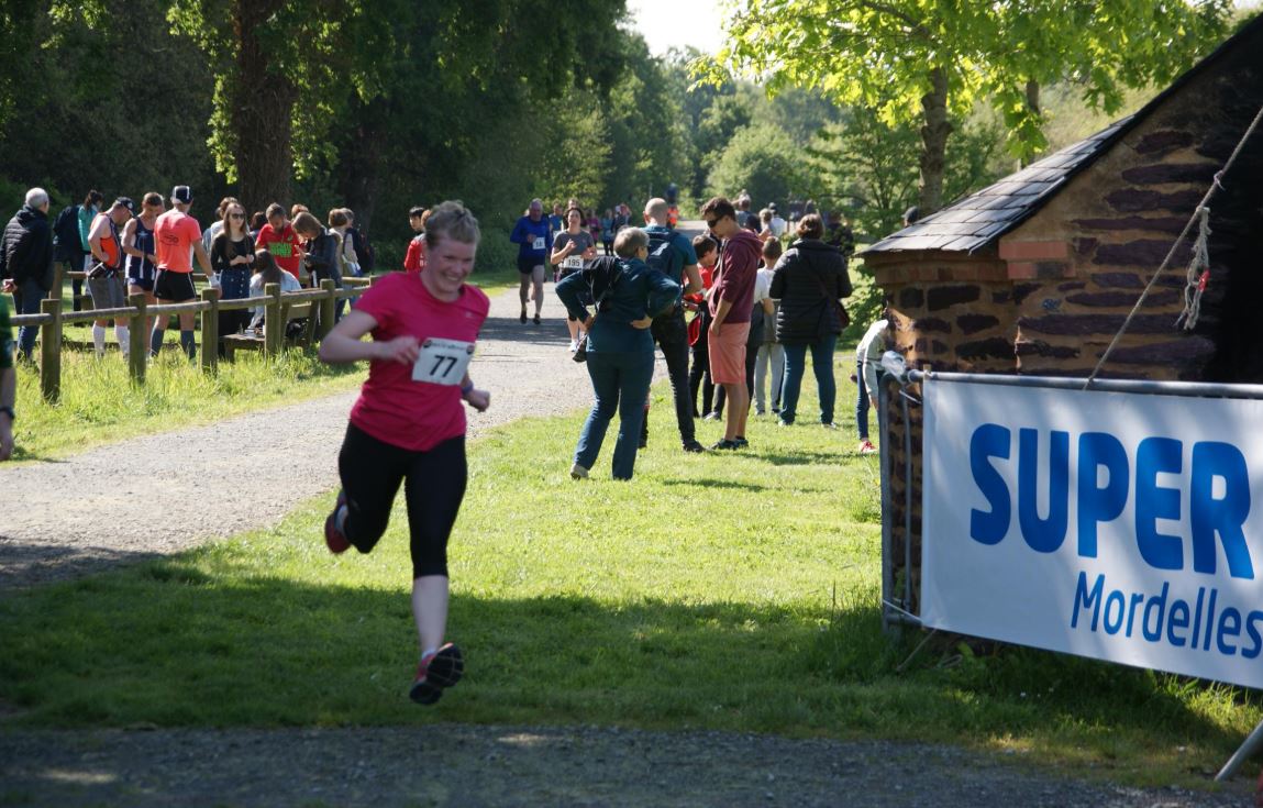 Melissa à l'arrivée